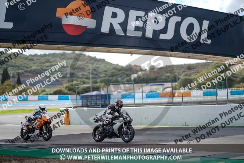 25 to 27th november 2017;Jerez;event digital images;motorbikes;no limits;peter wileman photography;trackday;trackday digital images